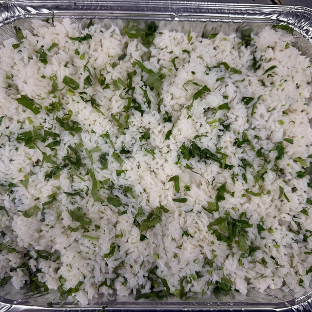 Cilantro Rice Tray.