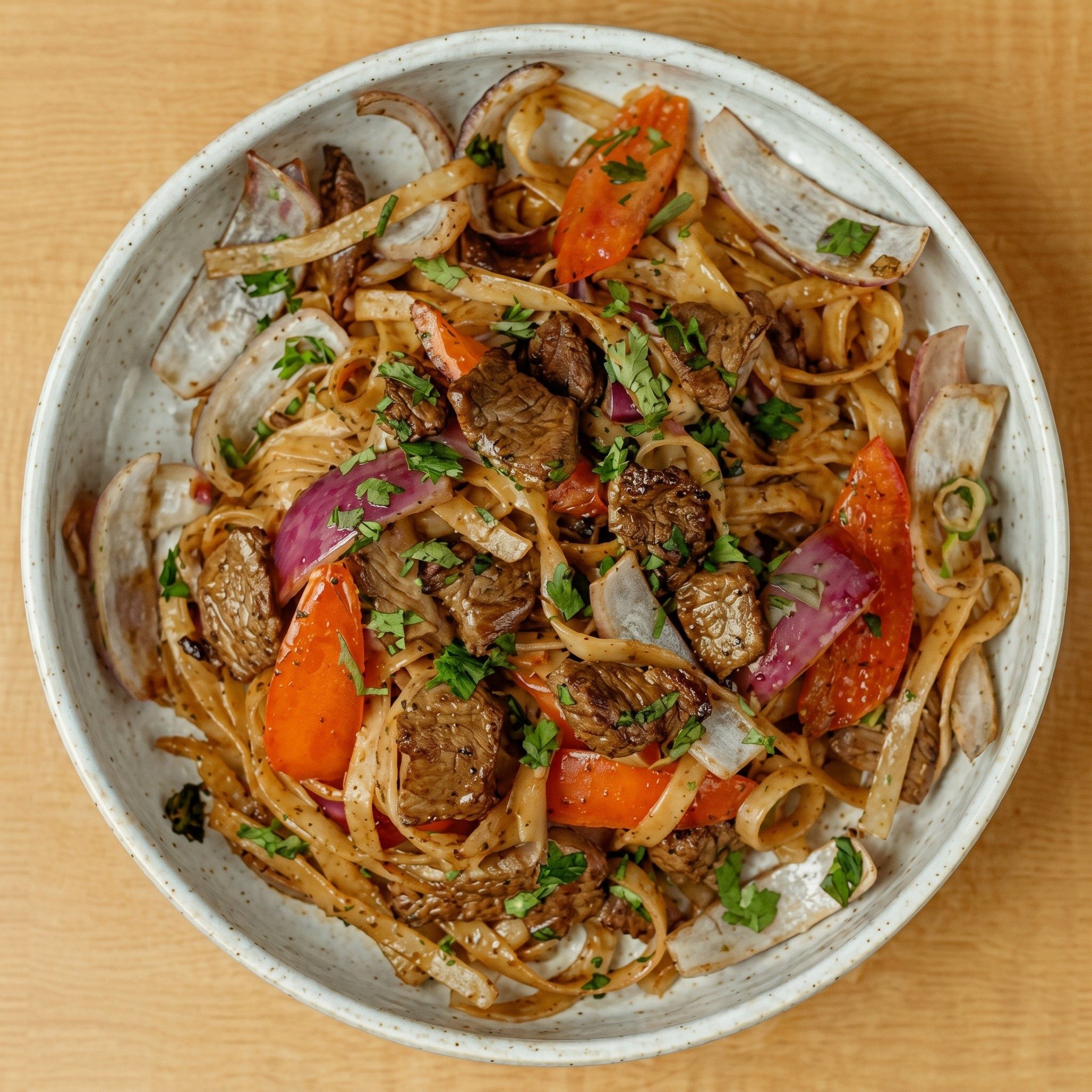 Tallarin Saltado.