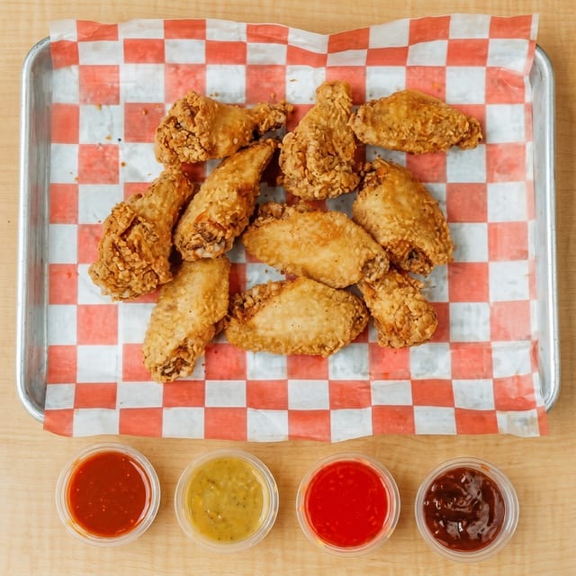Fried Chicken Wings.